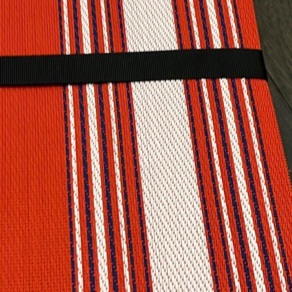 Ralph Lauren Table Placemats X 6 mats new red stripe home dining casual formal